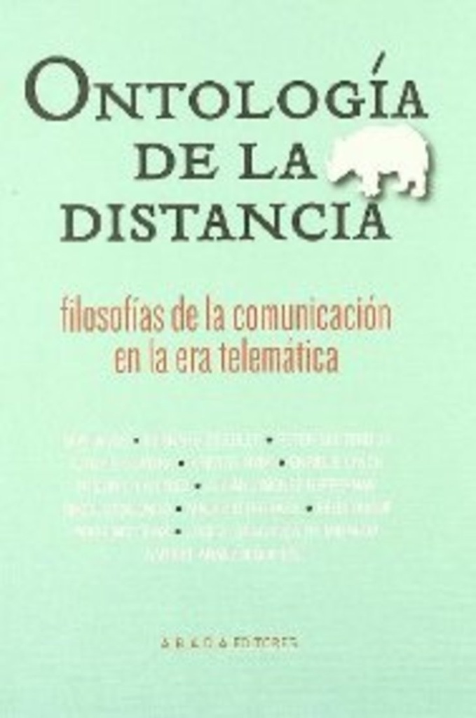 ONTOLOGIA DE LA DISTANCIA