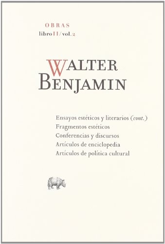 WALTER BENJAMIN - OBRAS - LIBRO  II - VOL. 2