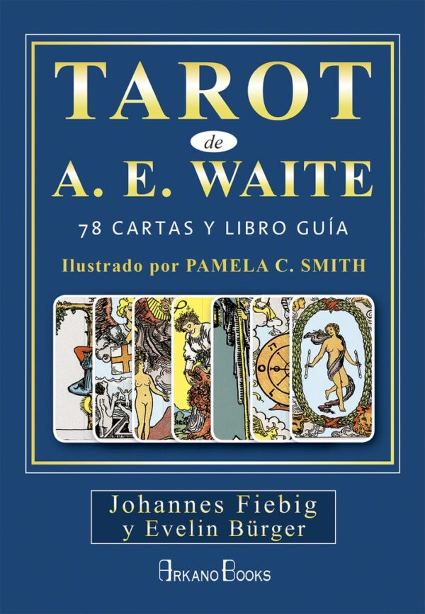 DE A E WAITE ( LIBRO + CARTAS ) TAROT CON LIBRO GUIA