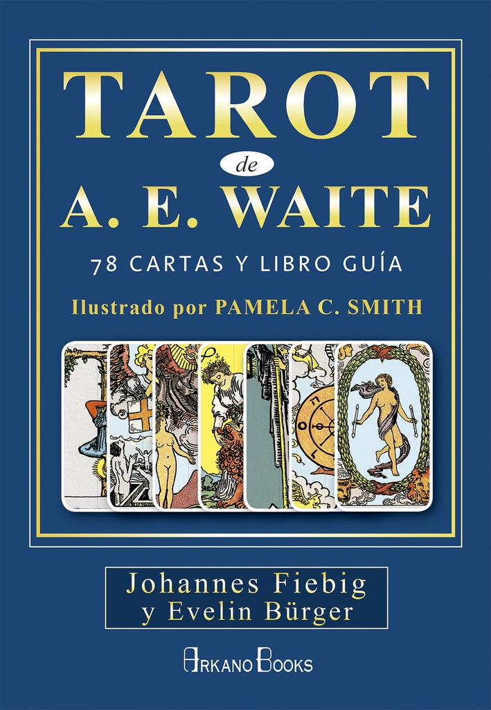 DE A E WAITE ( LIBRO + CARTAS ) TAROT CON LIBRO GUIA