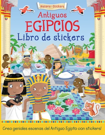 ANTIGUOS EGIPCIOS LIBRO DE STICKERS