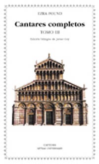 CANTARES COMPLETOS TOMO 3 EZRA POUND