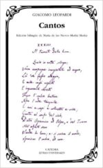 CANTOS GIACOMO LEOPARDI