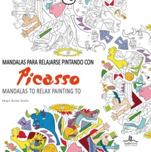 MANDALAS PICASSO PARA RELAJARSE PINTANDO