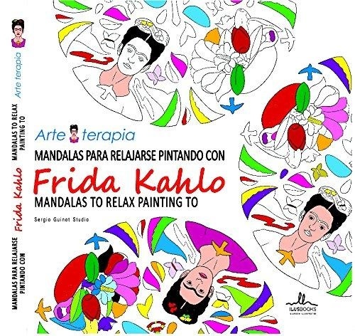 MANDALAS FRIDA KAHLO PARA RELAJARSE PINTANDO