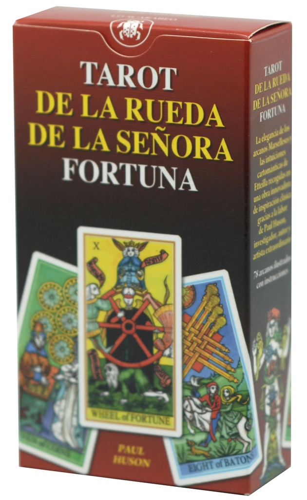 ** DE LA RUEDA DE LA SEÑORA FORTUNA (LIBRO + CARTAS) TAROT