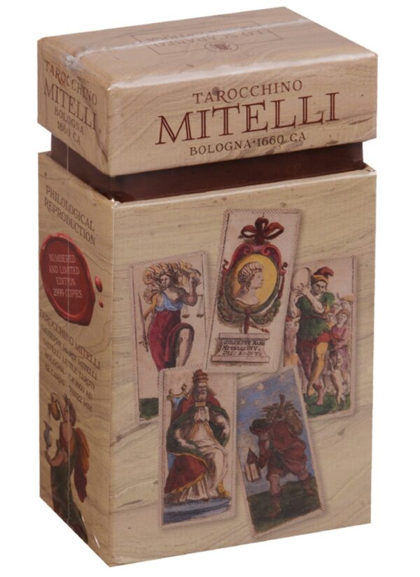 * MITELLI BOLOGNA 1660 ( LIBRO + CARTAS ) TAROT