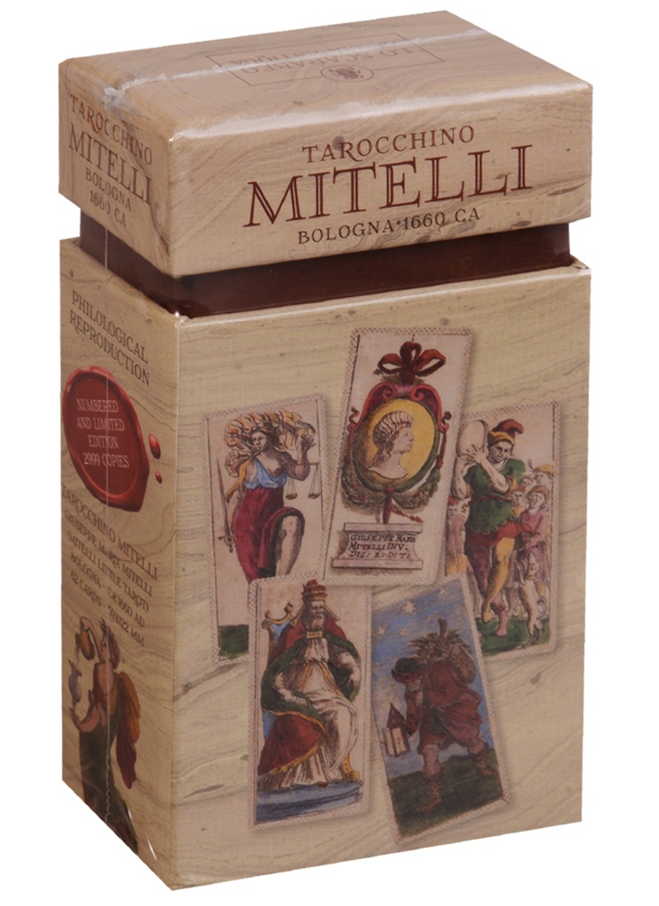 * MITELLI BOLOGNA 1660 ( LIBRO + CARTAS ) TAROT
