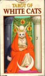 MINI  WHITE CATS ( LIBRO + CARTAS ) TAROT