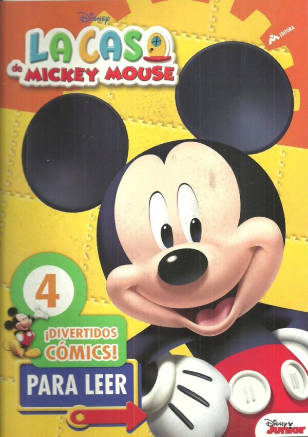 * LA CASA DE MICKEY MOUSE: 4 ¡DIVERTIDOS COMICS! PARA LEER