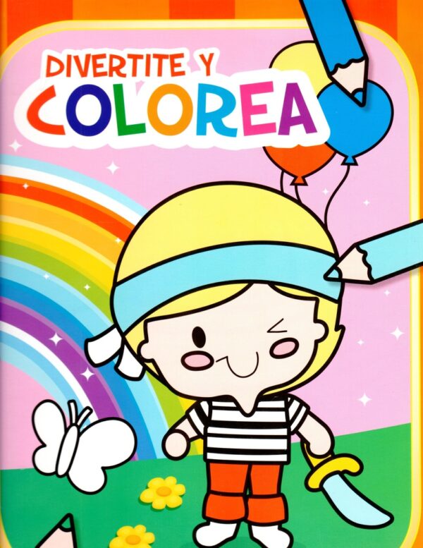 DIVERTITE Y COLOREA Nº2 NARANJA