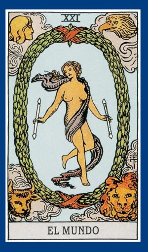 TAROT RIDER WAITE AZUL ( LIBRO + CARTAS )