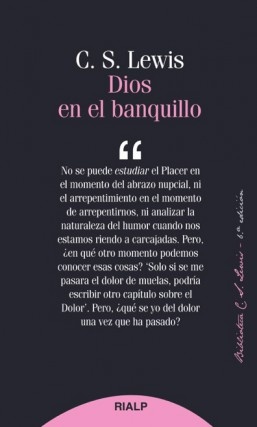 DIOS EN EL BANQUILLO