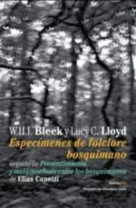 ESPECIMENES DE FOLCLORE BOSQUIMANO