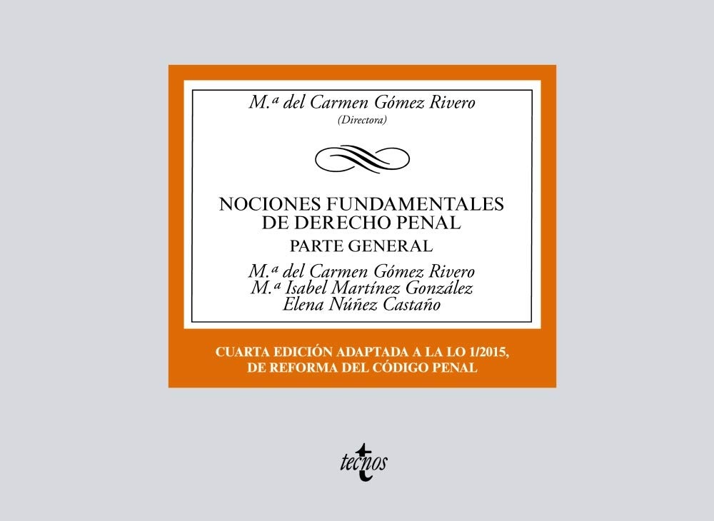 NOCIONES FUNDAMENTALES DE DERECHO PENAL PARTE GENERAL