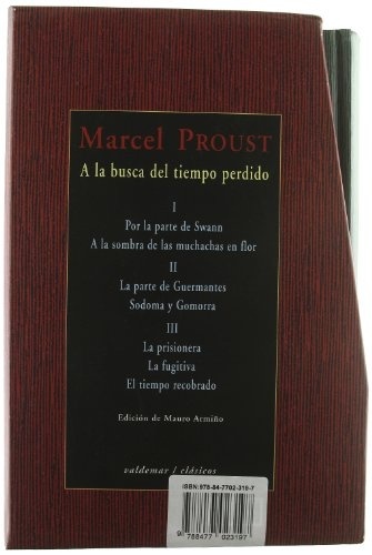 A LA BUSCA DEL TIEMPO PERDIDO. ESTUCHE. CLS 123