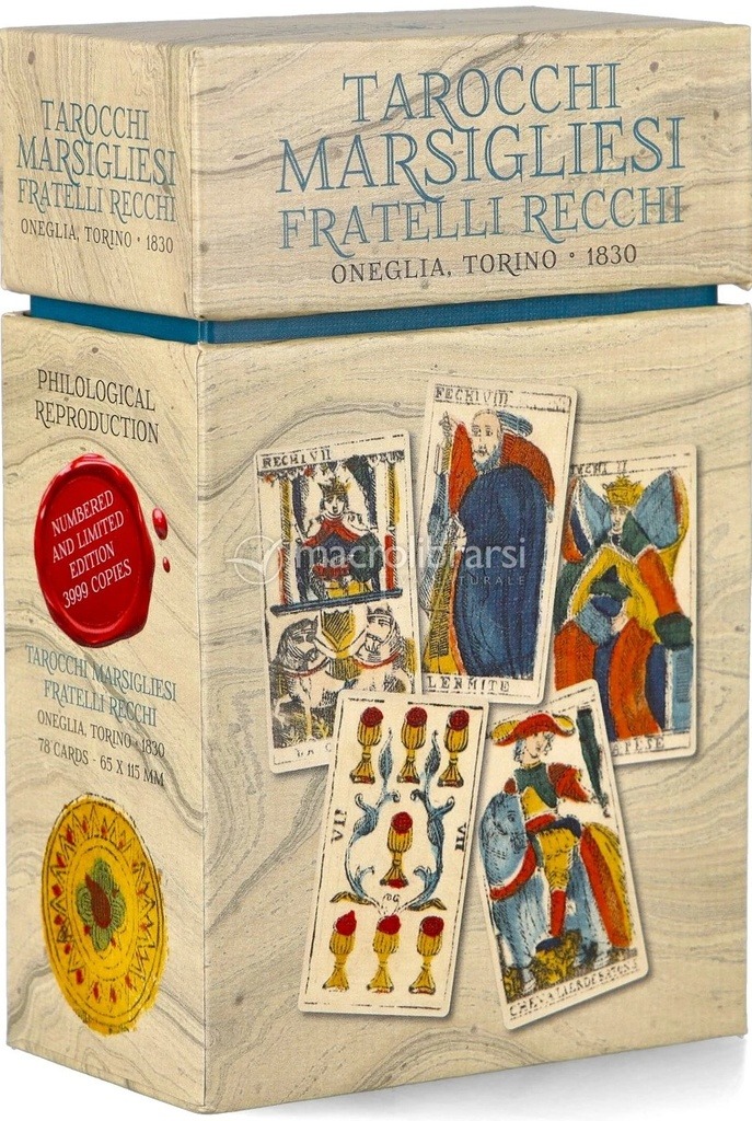 TAROCCHI MARSIGLIESI FRATELLI RECCHI ( LIBRO + CARTAS ) TAROT