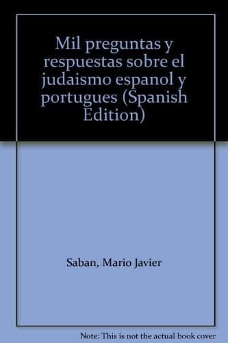 JUDAISMO ESPAÑOL Y PORTUGUES