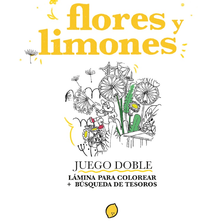 FLORES Y LIMONES (LAMINA)