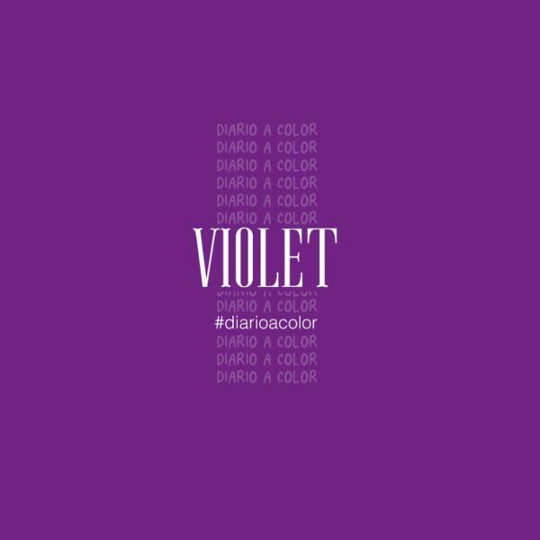 DIARIO A COLOR. VIOLET