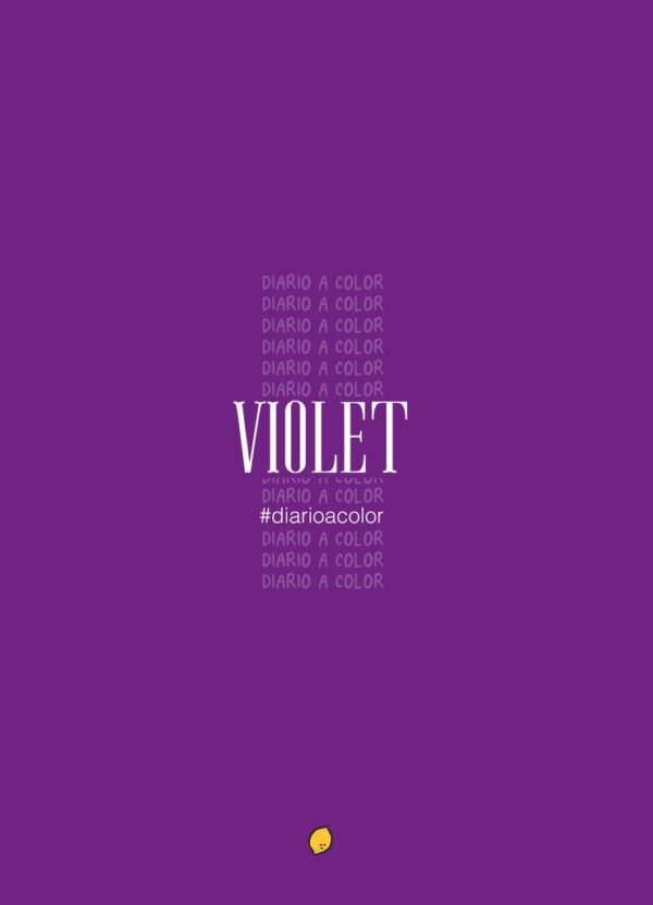 DIARIO A COLOR. VIOLET