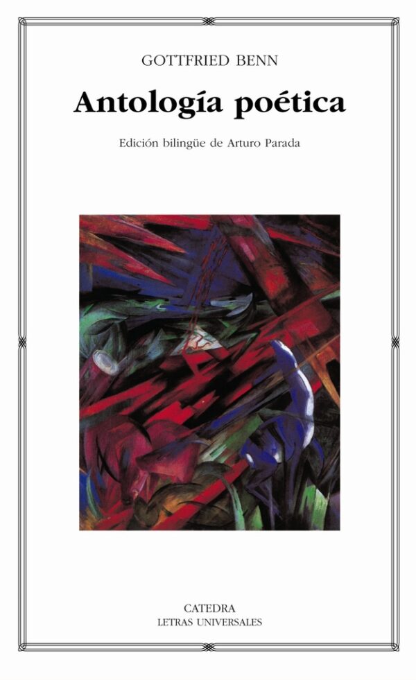 ANTOLOGIA POETICA GOTTFRIED BENN