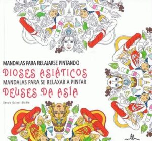 MANDALAS DIOSES ASIATICOS PARA RELAJARSE PINTANDO