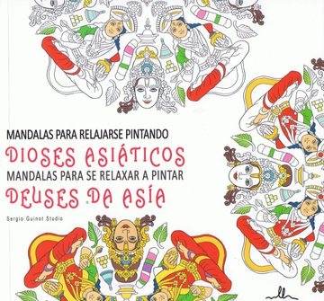 MANDALAS DIOSES ASIATICOS PARA RELAJARSE PINTANDO