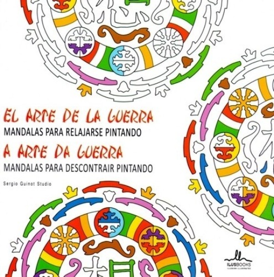MANDALAS ARTE DE LA GUERRA PARA RELAJARSE PINTANDO