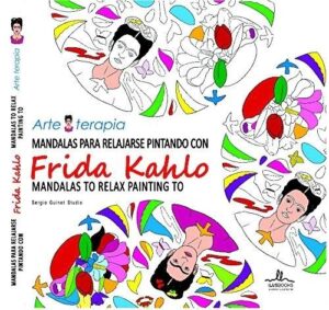 MANDALAS FRIDA KAHLO PARA RELAJARSE PINTANDO