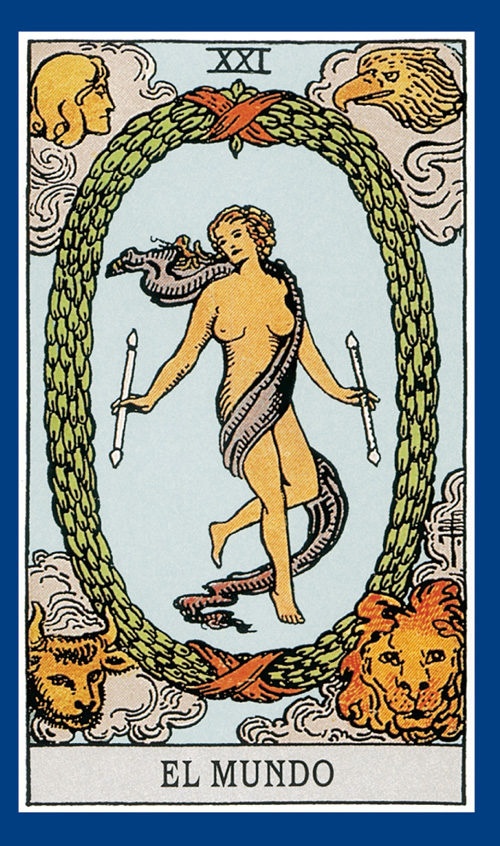 RIDER WAITE AZUL (LIBRO+CARTAS) TAROT