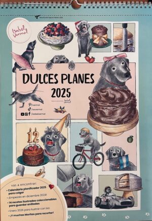 CALENDARIO - PLANNER  DULCES PLANES 2025