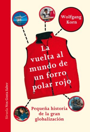 F VUELTA AL MUNDO DE UN FORRO POLAR ROJO