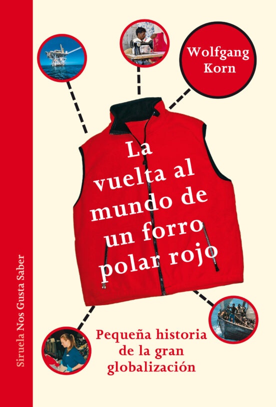 F VUELTA AL MUNDO DE UN FORRO POLAR ROJO