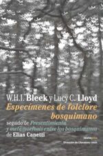 ESPECIMENES DE FOLCLORE BOSQUIMANO