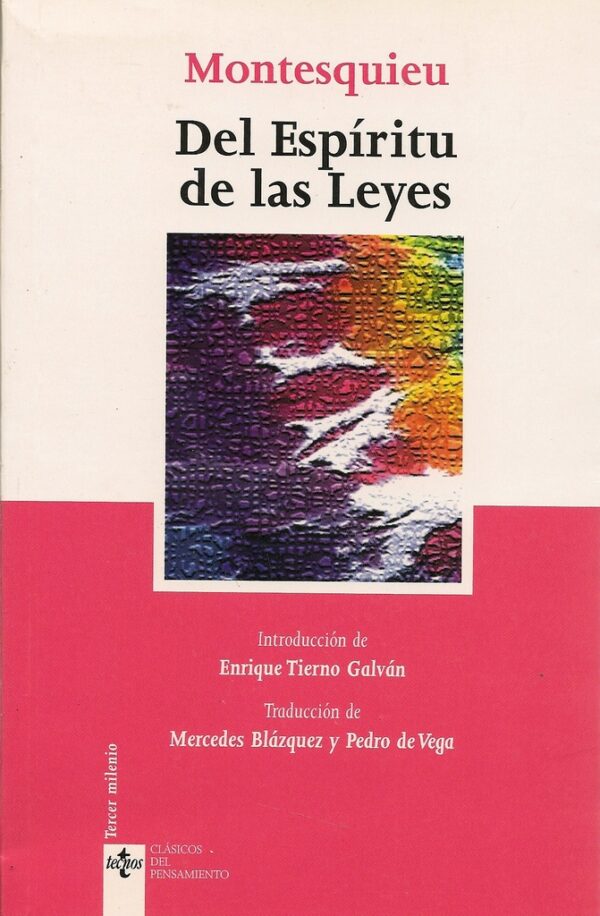 DEL ESPIRITU DE LAS LEYES