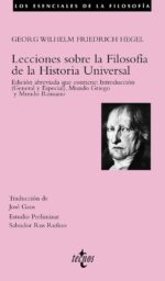 LECCIONES SOBRE LA FILOSOFIA DE LA HISTORIA UNIVERSAL