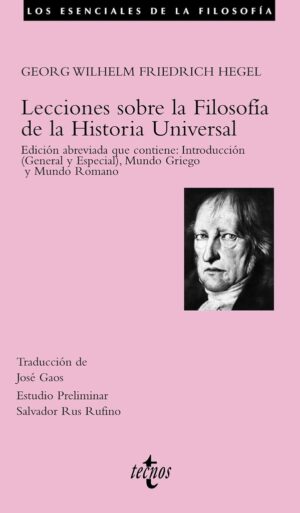 LECCIONES SOBRE LA FILOSOFIA DE LA HISTORIA UNIVERSAL