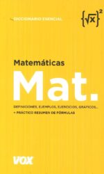 MATEMATICAS DICCIONARIO ESENCIAL