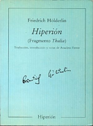 HIPERIÓN. FRAGMENTO "THALIA"