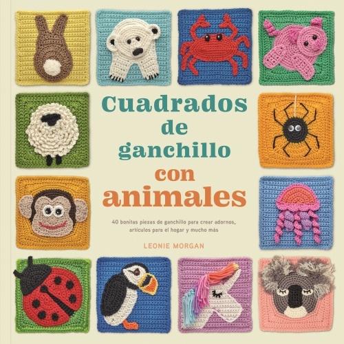 CUADRADOS DE GANCHILLO CON ANIMALES