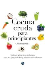 COCINA CRUDA PARA PRINCIPIANTES