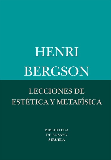 LECCIONES DE ESTÉTICA Y METAFÍSICA