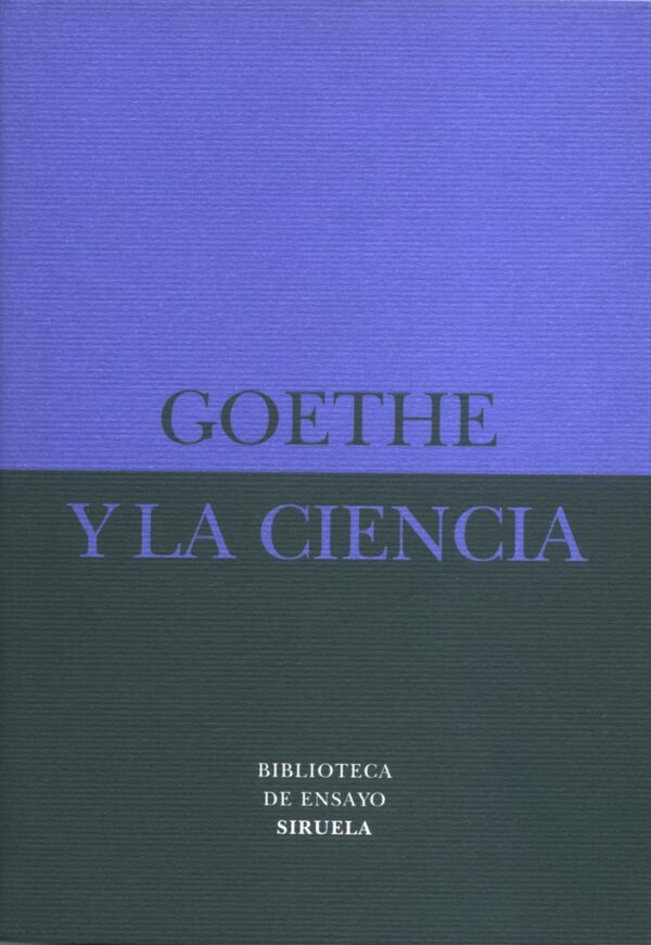 GOETHE Y LA CIENCIA
