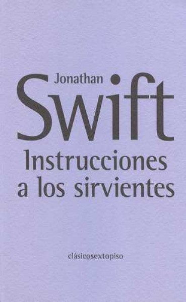 INSTRUCCIONES A LOS SIRVIENTES